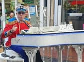 Matthew Hunt as' Elton Wrong' in Poulton