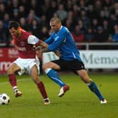 Former Fleetwood Town striker Gareth Seddon