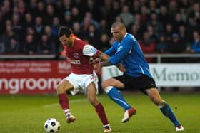 Former Fleetwood Town striker Gareth Seddon