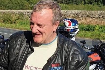 Paul Philip Hardcastle (pictured) died following a motorbike crash in Cockerham. (Credit: Lancashire Police)