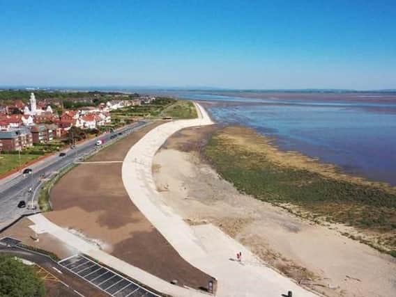 The Granny's  Bay section links up with those at Fairhaven Lake and to Lytham Church Scar