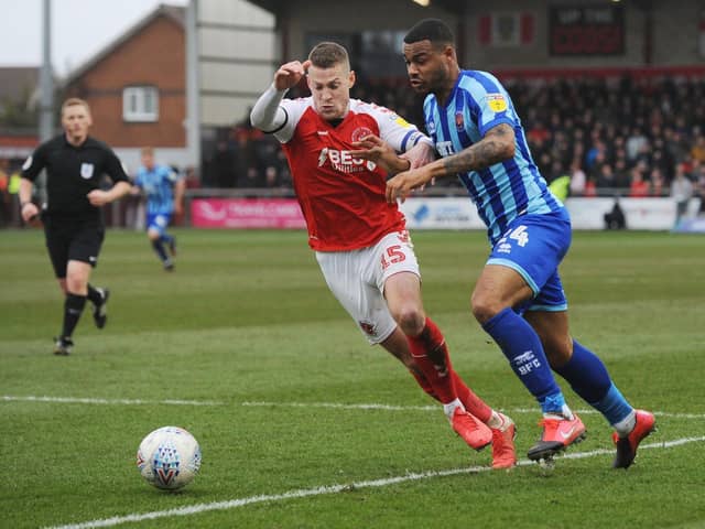 Fleetwood Town's Paul Coutts would be happy to return to action at short notice