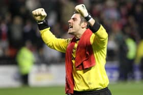 Matt Gilks was eager to play every week in the Premier League for Blackpool