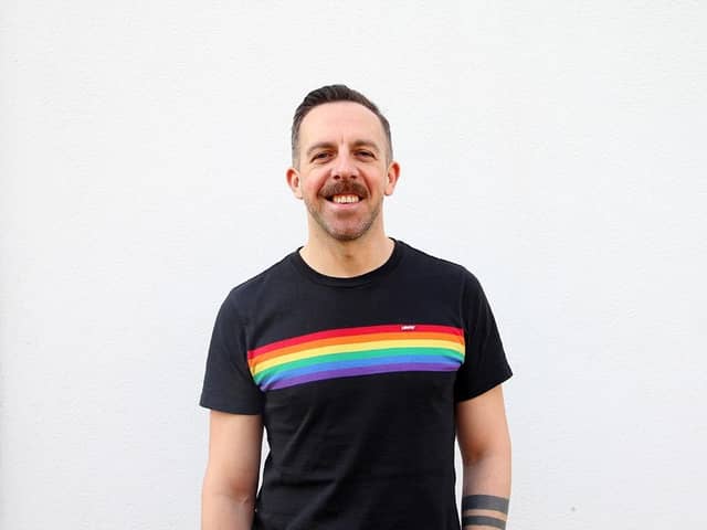 Lewis Laney is celebrating the publication of his first book next week