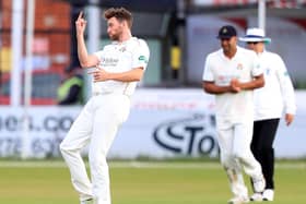 Lancashire bowler Richard Gleeson