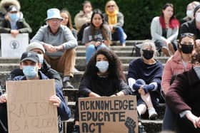 This Black Lives Matter demonstration in Blackpool's Stanley Park last week was set to be followed by a similar event in Fleetwood tomorrow