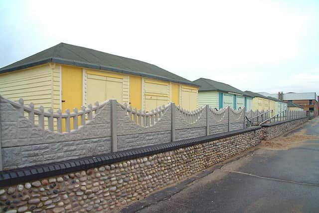Fleetwood beach huts
