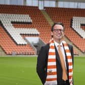 Blackpool owner Simon Sadler