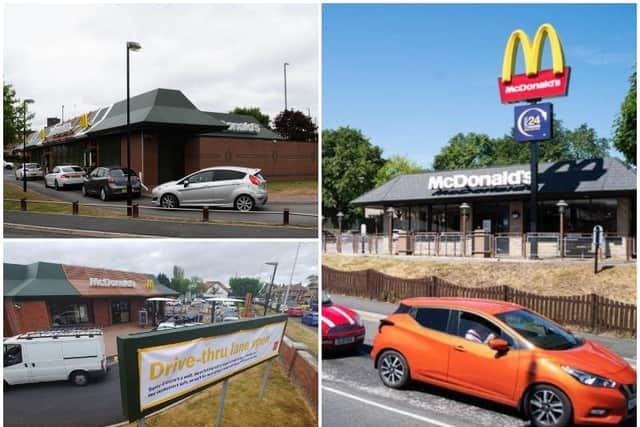 McDonalds begins walk-in customer trial today