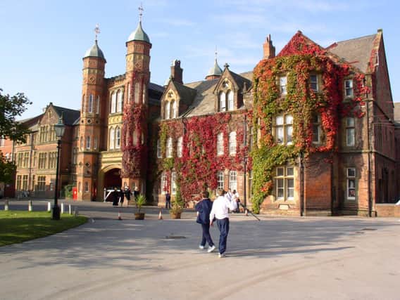 Rossall School has asked people not to leave the public footpath and roam onto school ground