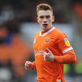 Connor Ronan made 10 appearances for Blackpool, scoring once