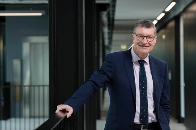 UCLan vice- chancellor Prof Graham Baldwin