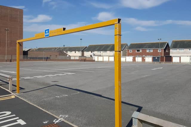 The extension will be built on the next door car park if the scheme goes ahead