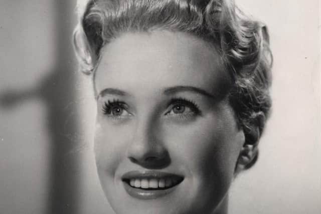 Elizabeth Larner, in a BBC publicity shot from 1957. PHOTO: BBC