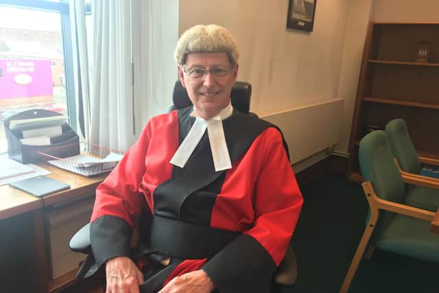 The Honorary Recorder of Preston, Judge Brown
