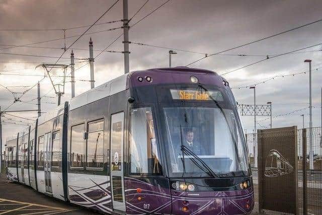 Trams are set to start running again fromSunday, July 19.
