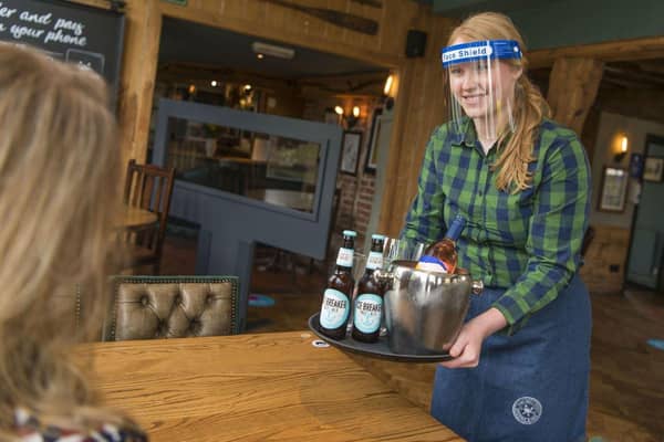 Pubs in Lancashire can open their days again this Saturday (July 4), as long as they can operate safely and maintain social distancing. Pic: Adam Smyth/Greene King /PA Wire
