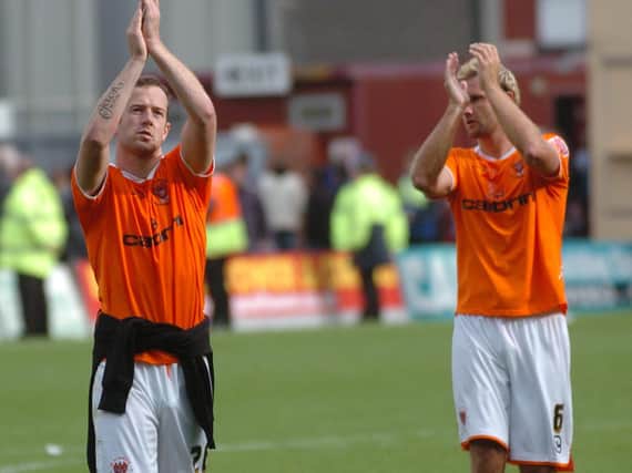 Charlie Adam played alongside Evatt during his time at Blackpool