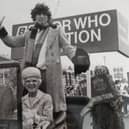 Dr Who Exhibition's entry in the carnival parade, June 1976