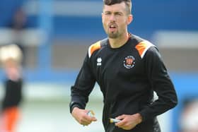 Blackpool striker Ryan Hardie