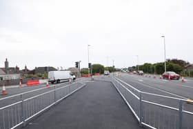 One of the aims of the Norcross roundabout project was to make crossing stations easier to access for pedestrians and cyclists.