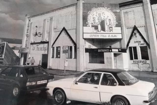 Outside The Tache in the 1980s