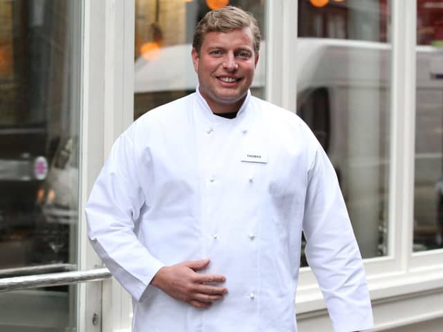 Thomas Skinner, from The Apprentice, featured on Celebrity Masterchef. Picture: Shine TV/BBC