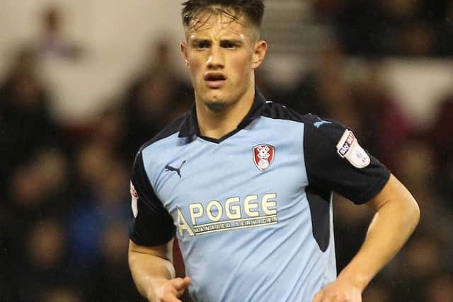 Rotherham striker Jerry Yates