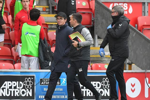 Friday's first leg was a tough watch for Fleetwood boss Joey Barton