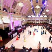 A stock picture of dancers in the Empress Ballroom at the Winter Gardens