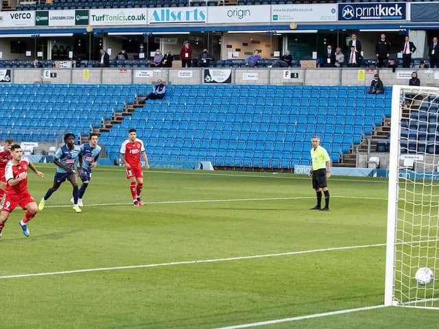 Ched Evans' goal from the penalty spot wasn't enough to get Fleetwood back in the game