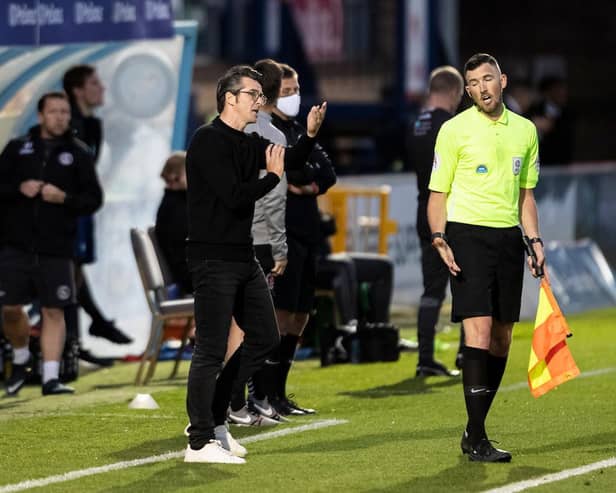 Joey Barton at Adams Park.