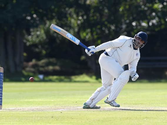 Amar Ullah in action for St Annes at Vernon Road last season