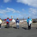 Penny Dalton, Ian Pratt, Carol Mooney and Sue Carrington of Bispham Coastal Care. Picture by LOVEmyBEACH