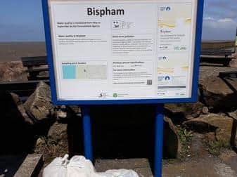 Some of the rubbish picked up from Bispham. Picture by LOVEmyBEACH