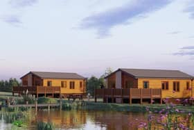Pictures of the proposed holiday park submitted to Fylde Council