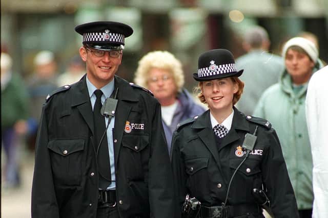 On patrol in 1999