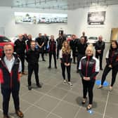 The team at Porsche have marked one year in business