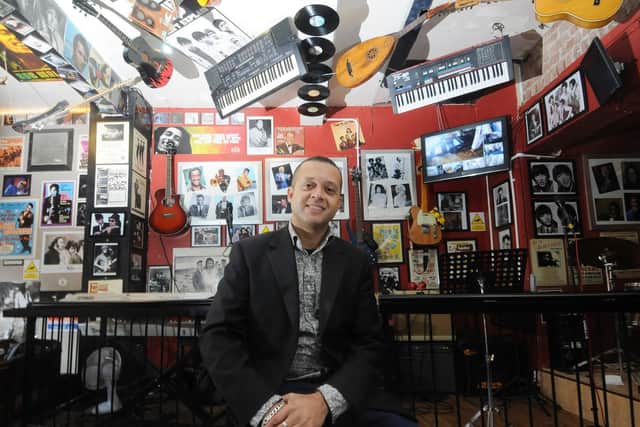 Musician, entertainer and owner of the Galleon Bar, Blackpool Stephen Pierre