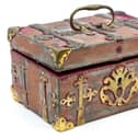 A box described as a "vampire-slaying kit"
