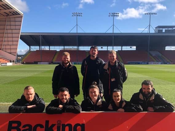Blackpool FC Community Trust's team has hit the ground running