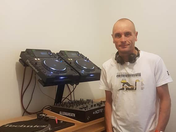 Nurse Chris Gorse who played a DJ guest set for Dave Pearce Trance Anthems