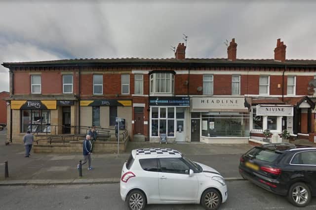 A woman was reportedly threatened with a knife at a launderette on Whitegate Drive. (Credit: Google)