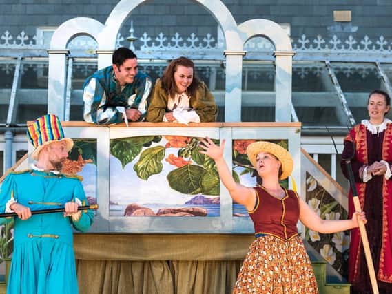 Illyria peformers staged The Tempest in the grounds of Lytham Hall last year