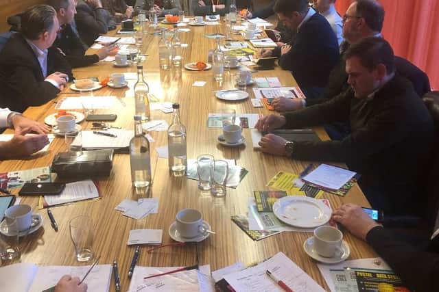 The Seasiders Business Club meets at Bloomfield Road stadium fortnightly