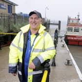 Tony Cowell, skipper of the Fleetwood to Knott End ferry