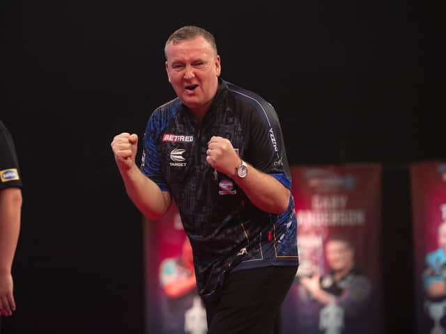 Glen Durrant had to dig deep for victory