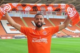 CJ Hamilton joined Blackpool last week