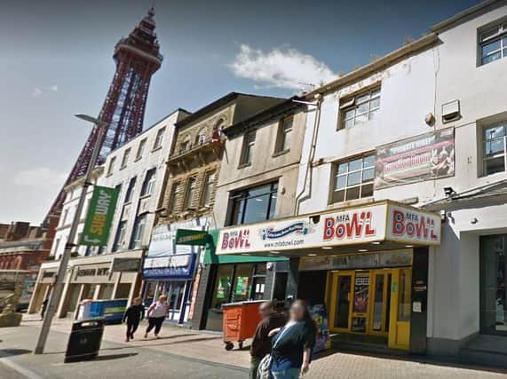 MFA Bowl in Market Street, Blackpool. Pic: Google