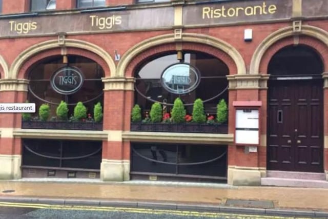 Tiggis restaurant on Guildhall Street, Preston